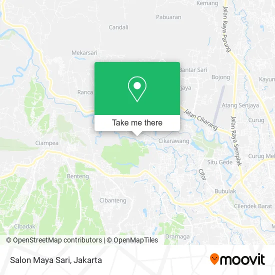 Salon Maya Sari map