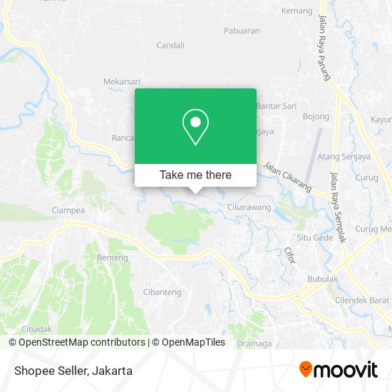 Shopee Seller map