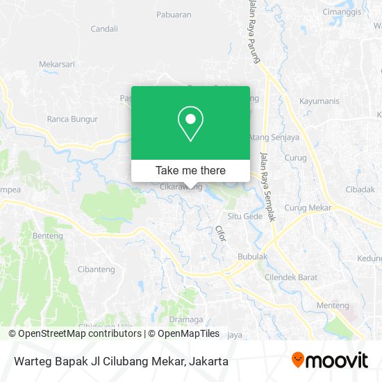 Warteg Bapak Jl Cilubang Mekar map