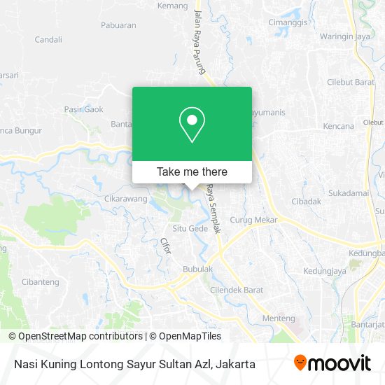 Nasi Kuning Lontong Sayur Sultan Azl map