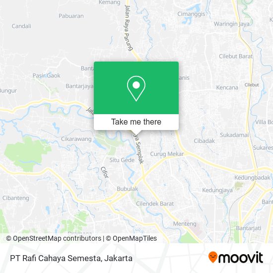 PT Rafi Cahaya Semesta map