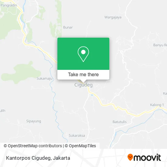 Kantorpos Cigudeg map