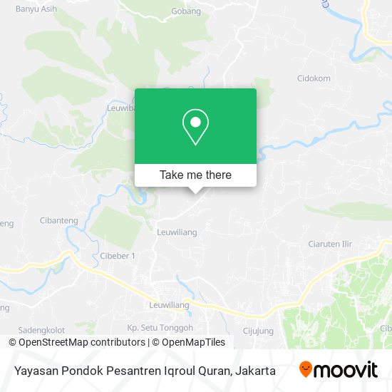 Yayasan Pondok Pesantren Iqroul Quran map