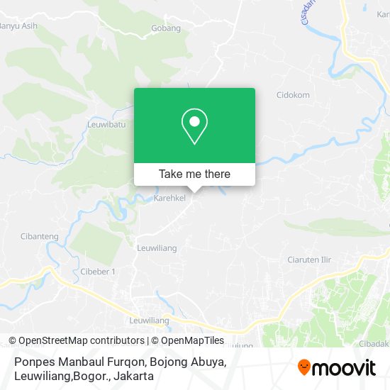 Ponpes Manbaul Furqon, Bojong Abuya, Leuwiliang,Bogor. map