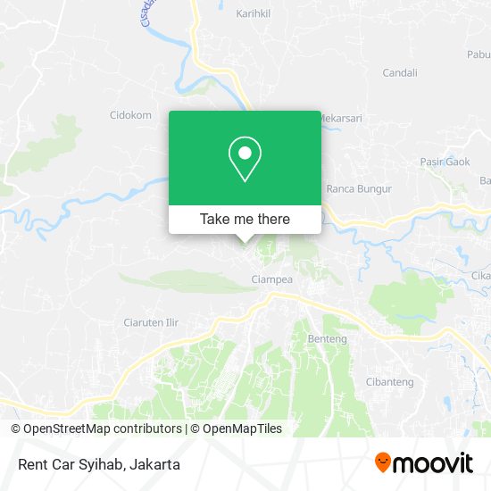 Rent Car Syihab map