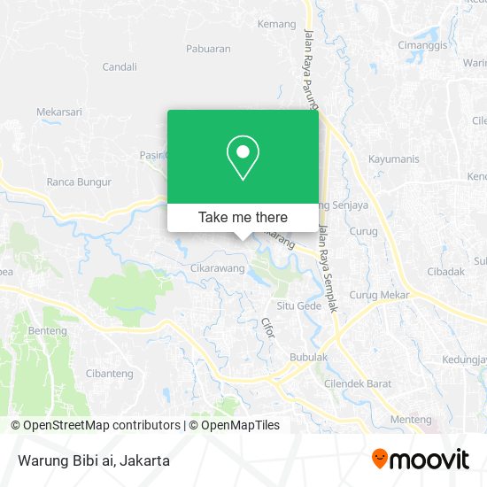 Warung Bibi ai map