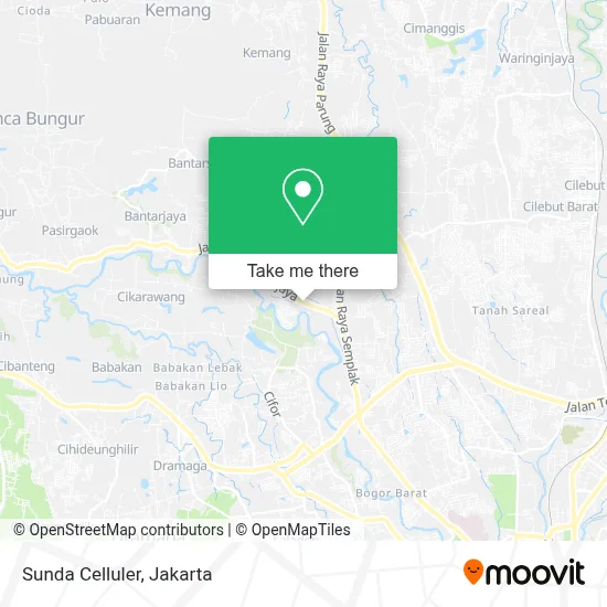 Sunda Celluler map