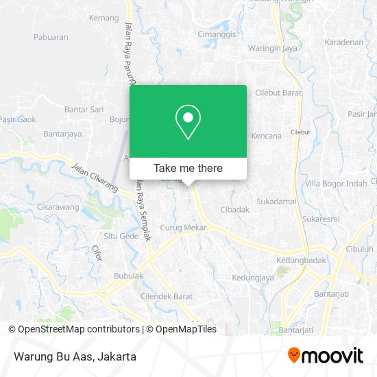 Warung Bu Aas map