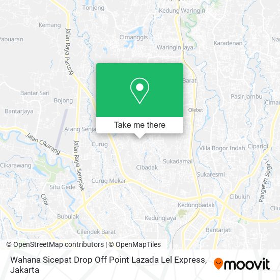 Wahana Sicepat Drop Off Point Lazada Lel Express map