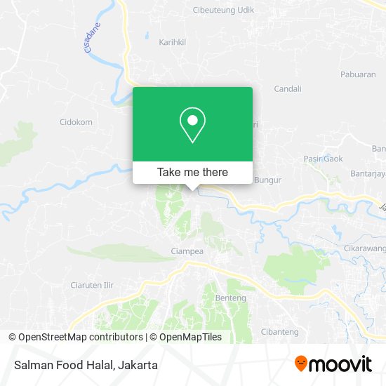 Salman Food Halal map