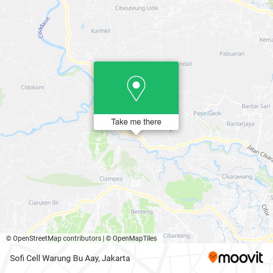 Sofi Cell Warung Bu Aay map