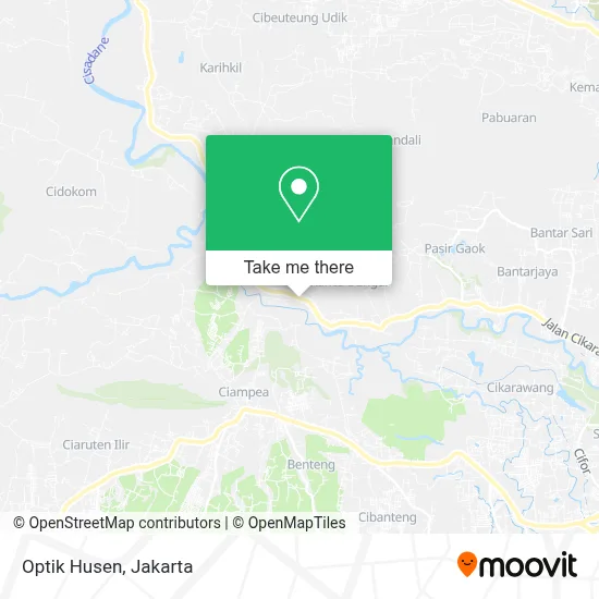 Optik Husen map