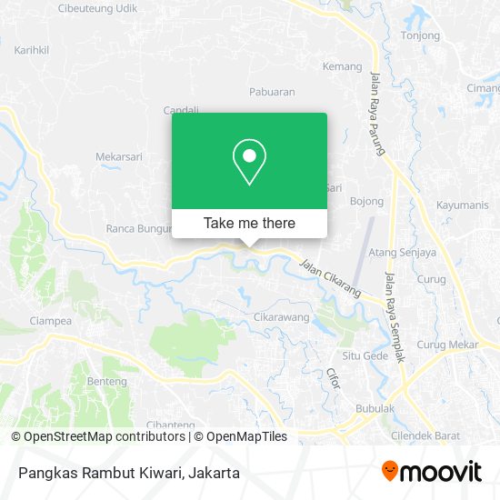 Pangkas Rambut Kiwari map