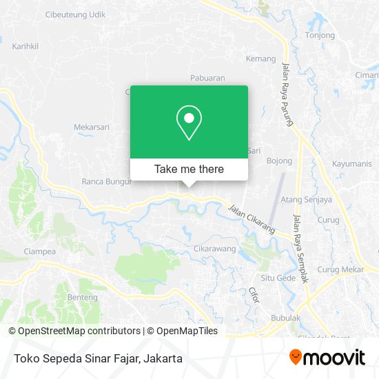 Toko Sepeda Sinar Fajar map