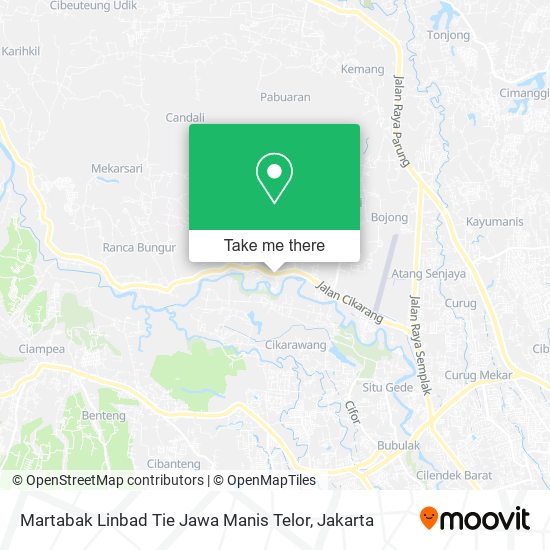 Martabak Linbad Tie Jawa Manis Telor map