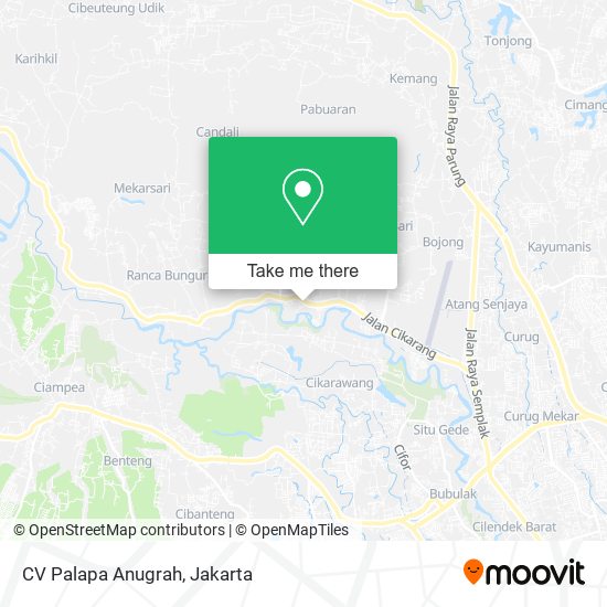 CV Palapa Anugrah map