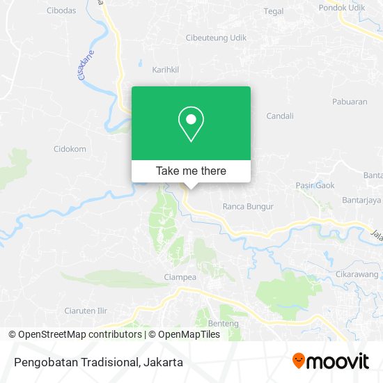 Pengobatan Tradisional map