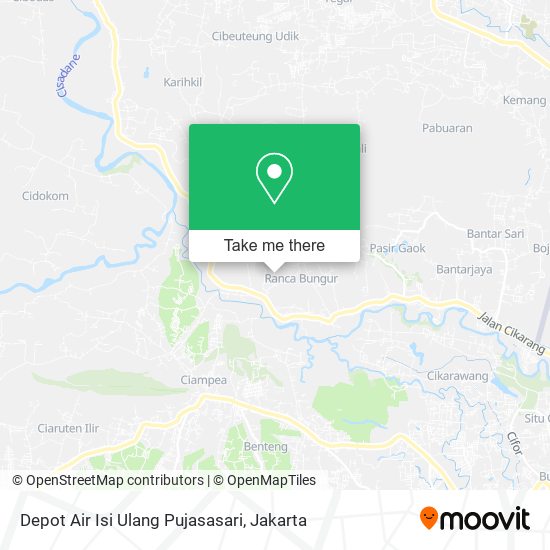 Depot Air Isi Ulang Pujasasari map