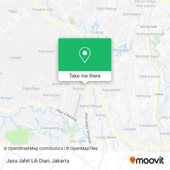 Jasa Jahit Lili Diari map