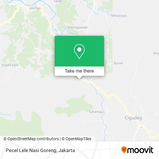 Pecel Lele Nasi Goreng map