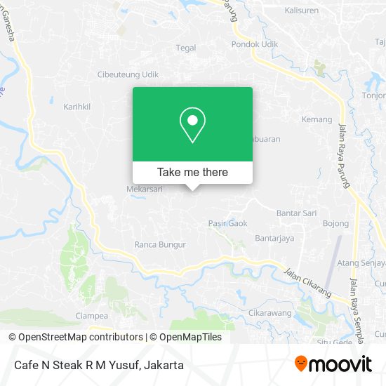 Cafe N Steak R M Yusuf map