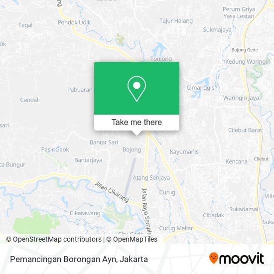 Pemancingan Borongan Ayn map