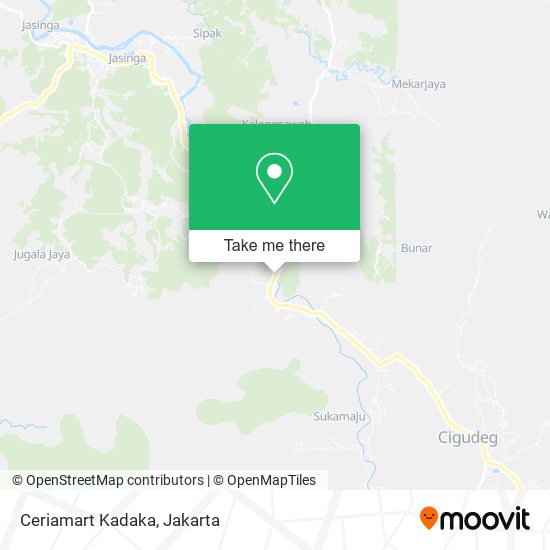 Ceriamart Kadaka map