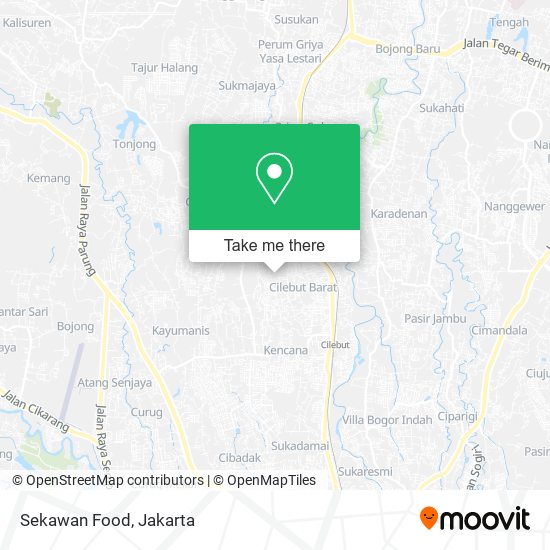 Sekawan Food map