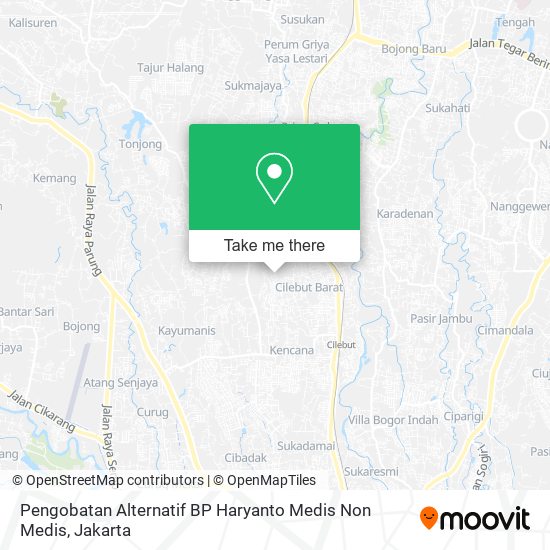 Pengobatan Alternatif BP Haryanto Medis Non Medis map