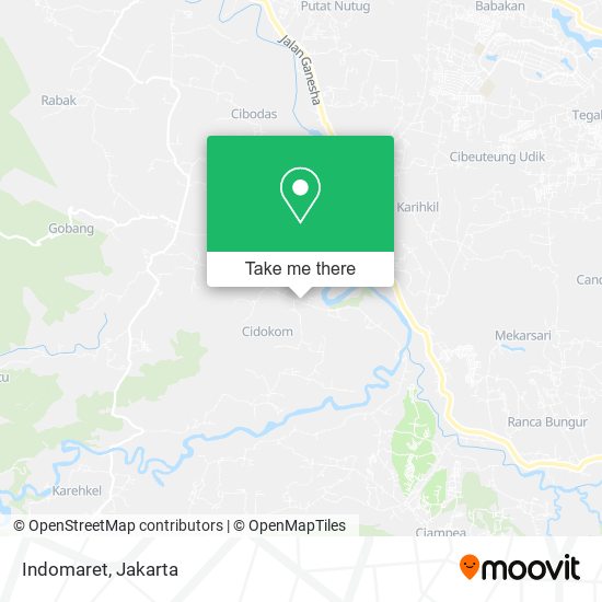 Indomaret map