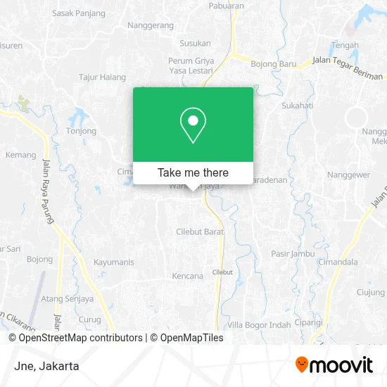 Jne map