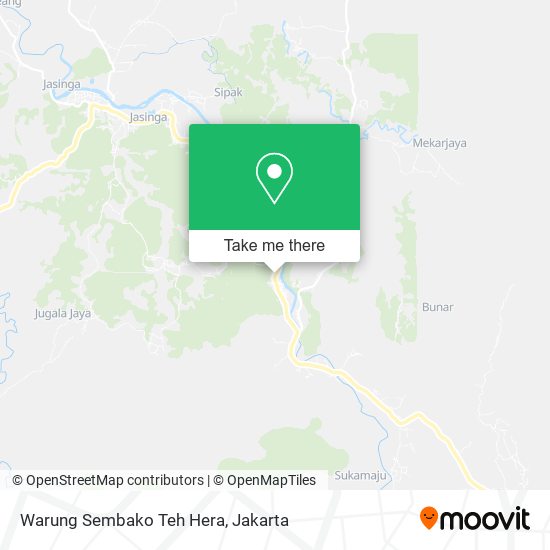 Warung Sembako Teh Hera map