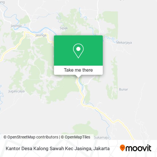 Kantor Desa Kalong Sawah Kec Jasinga map