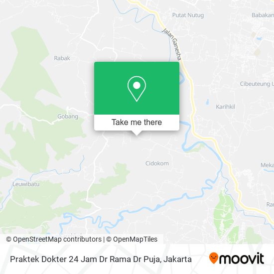 Praktek Dokter 24 Jam Dr Rama Dr Puja map