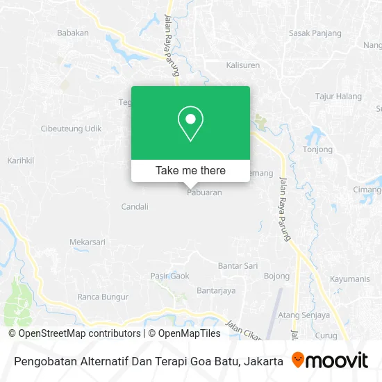 Pengobatan Alternatif Dan Terapi Goa Batu map