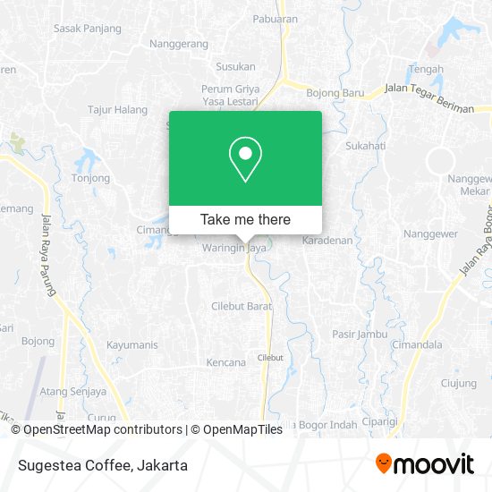 Sugestea Coffee map