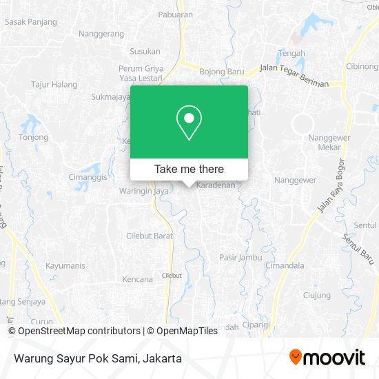 Warung Sayur Pok Sami map