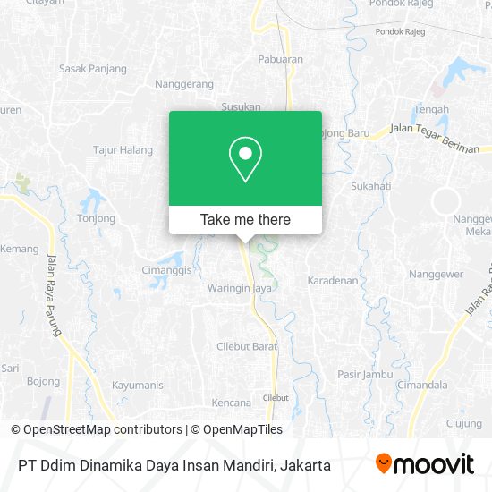 PT Ddim Dinamika Daya Insan Mandiri map