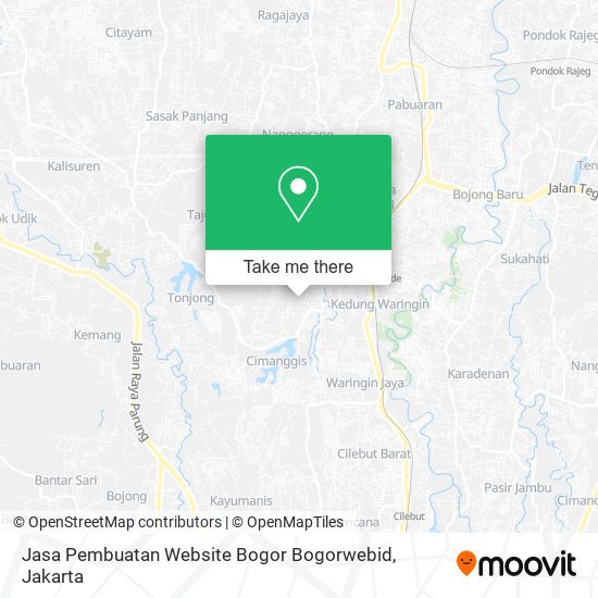 Jasa Pembuatan Website Bogor Bogorwebid map