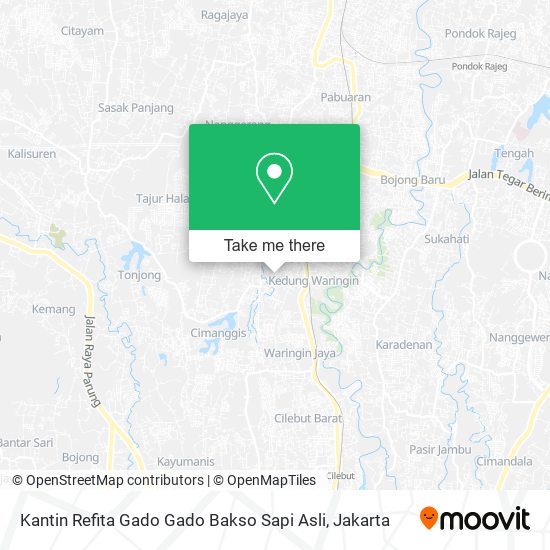 Kantin Refita Gado Gado Bakso Sapi Asli map