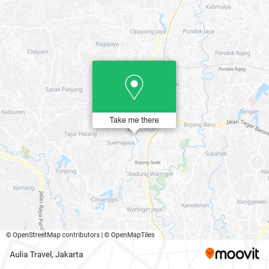 Aulia Travel map