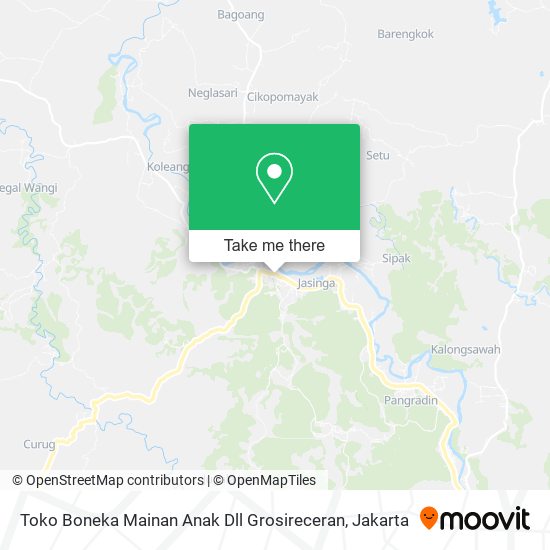 Toko Boneka Mainan Anak Dll Grosireceran map