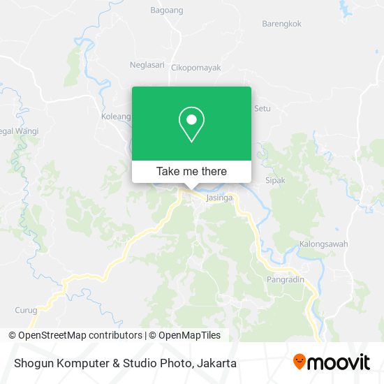 Shogun Komputer & Studio Photo map