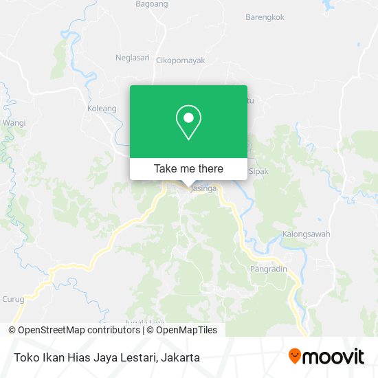 Toko Ikan Hias Jaya Lestari map