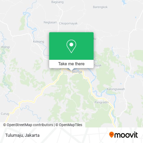 Tulumaju map