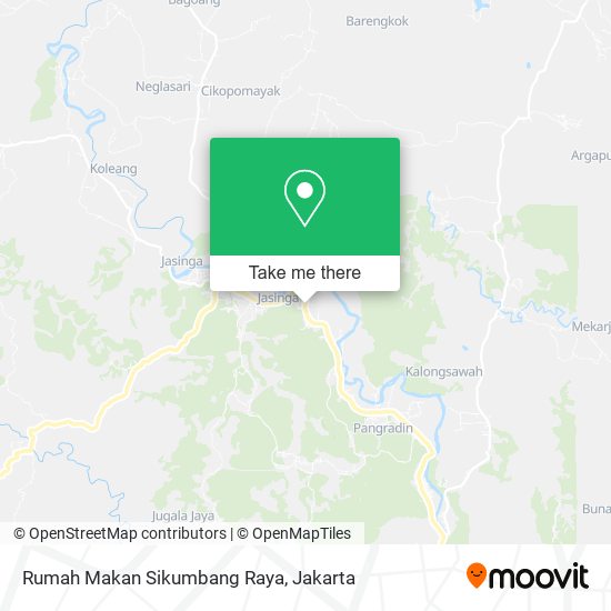 Rumah Makan Sikumbang Raya map