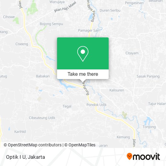 Optik I U map