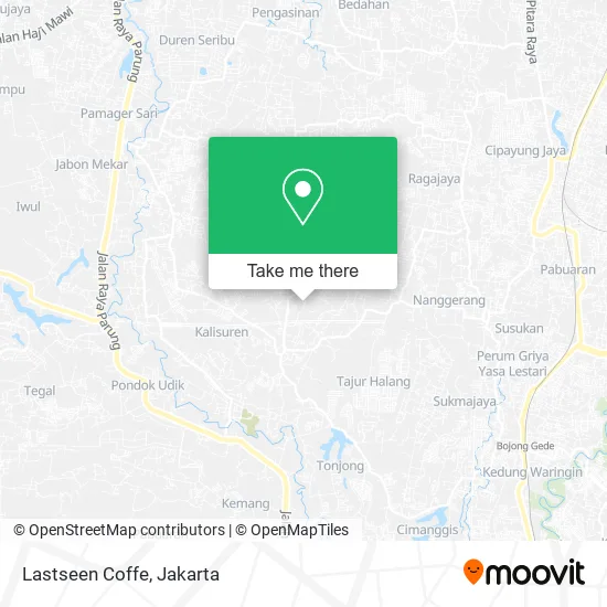 Lastseen Coffe map