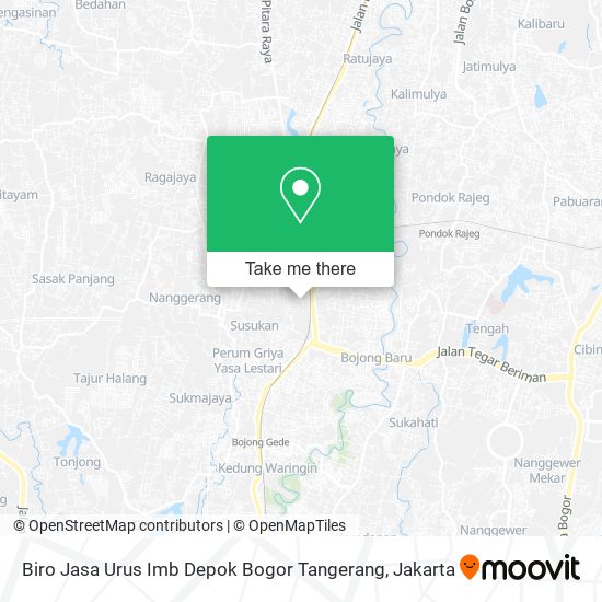 Biro Jasa Urus Imb Depok Bogor Tangerang map