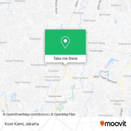 Kost Kami map